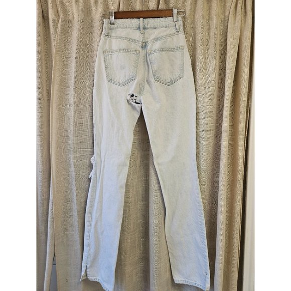 Free People We the Free My Own Lane Jeans Light wash, size 25 - Picture 2 of 7